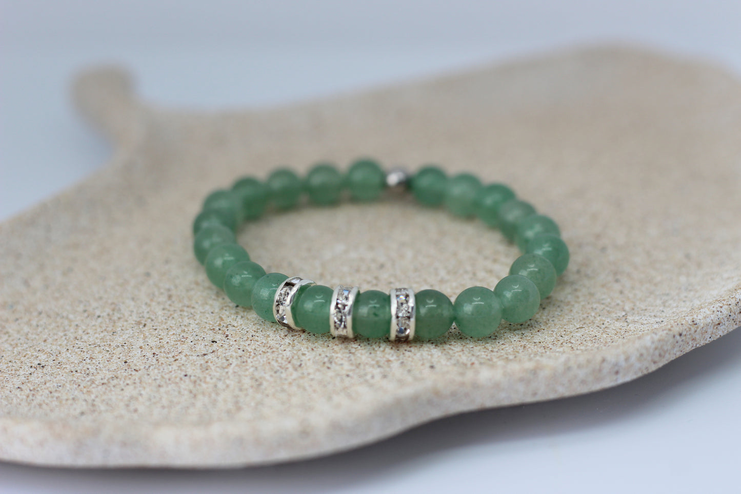 Bracelet Enfant en Aventurine Verte - Le Petit Porte-Bonheur des Grands Rêveurs