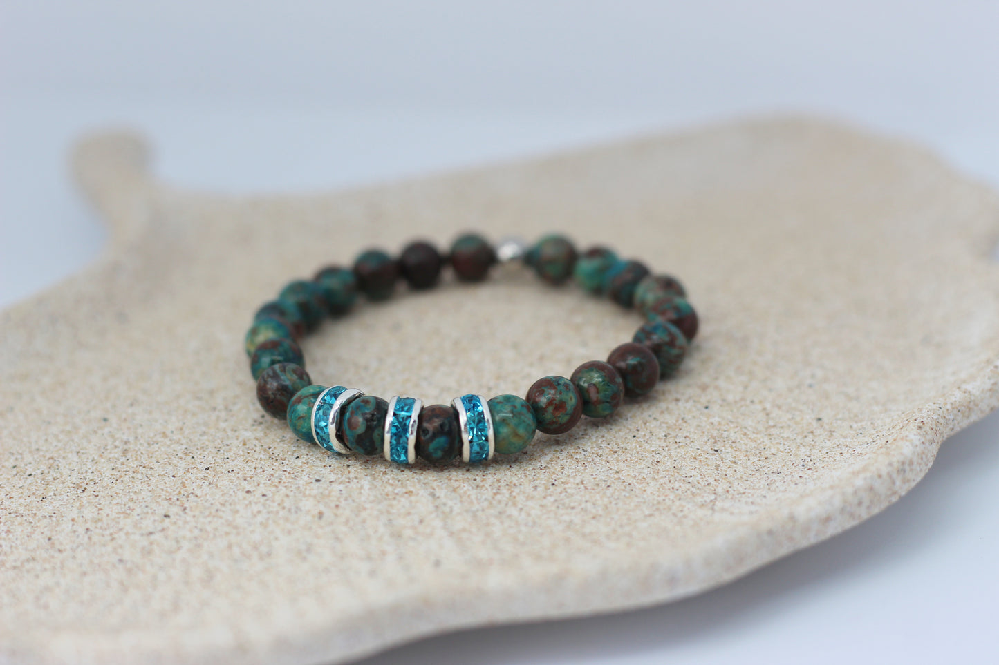 Bracelet Enfant en Chrysocolle - Le Joyau Magique des Petits Aventuriers