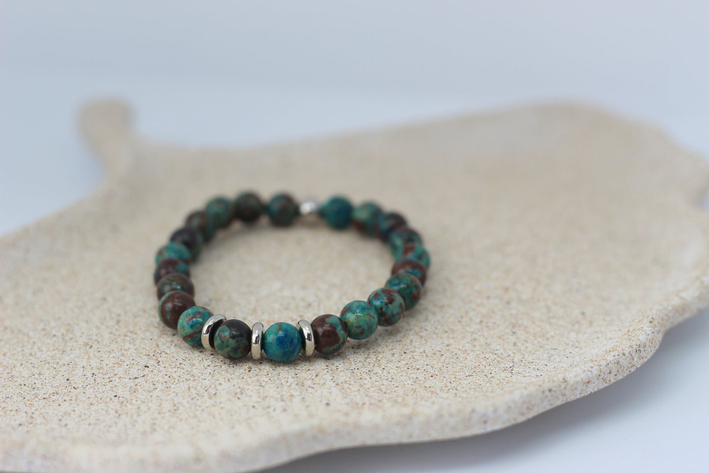 Bracelet Enfant en Chrysocolle - Le Joyau Magique des Petits Aventuriers