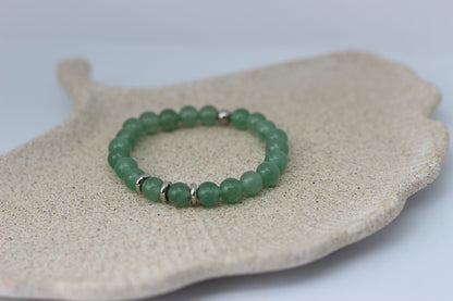 Bracelet Enfant en Aventurine Verte - Le Petit Porte-Bonheur des Grands Rêveurs