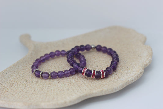 Bracelet Enfant en Améthyste - Le Bijou Magique des Petits Héros